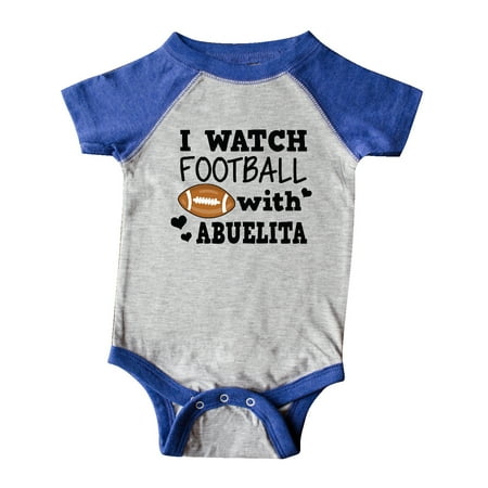 

Inktastic I Watch Football with My Abuelita Gift Baby Boy or Baby Girl Bodysuit