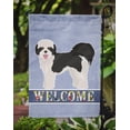 thumbnail image 3 of Carolines Treasures CK3791GF Zuchon No.2 Welcome Garden Size Flag, 3 of 3