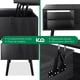 thumbnail image 5 of Mesa de Café Elevable MDF Color Negro con Almacenamiento Interno, Mesa de Centro negro M, 5 of 8
