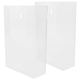 thumbnail image 4 of 2 soportes para folletos de acrílico de pared, transparentes, para exhibir y archivar, para revistas., 4 of 6