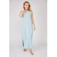 thumbnail image 1 of Nestin Women's Bamboo Rayon Pleated Back Draped Dress Loungewear Sleepwear, 1 of 1