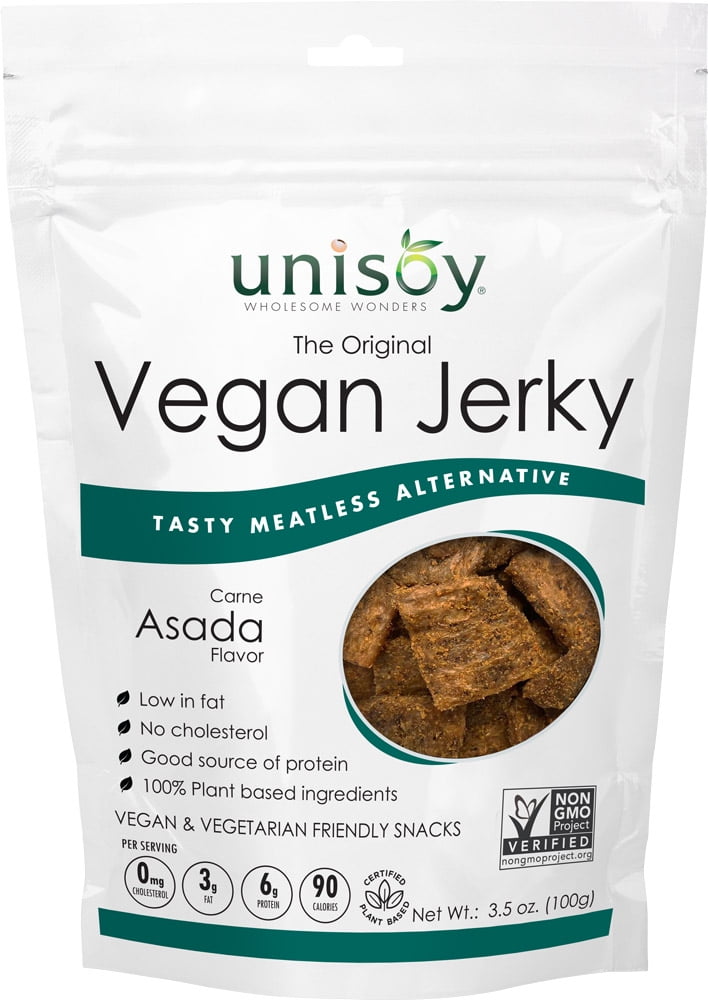 Unisoy Vegan Jerky Carne Asada