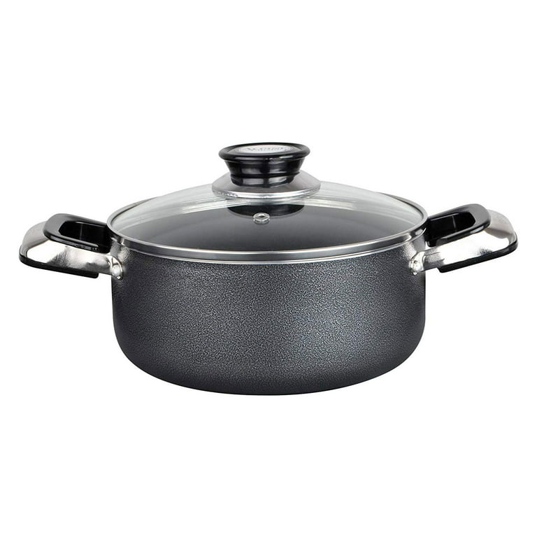 Alpine Cuisine Non Stick Aluminum Dutch Oven Kitchen Pot with