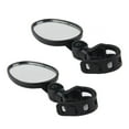 WAXIAYUZ MTB Handlebars 1 Pair Bike Rear View Mirrors 360掳 Rotatable Oval Mirror