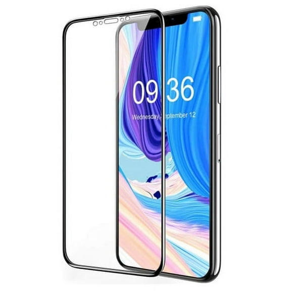 Ceramics Screen Protector for iPhone XS X - Matte 3D Curved Edge Full Cover Anti Glare Anti Fingerprint 9H Hardness