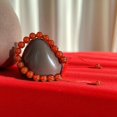 thumbnail image 1 of Carnelian Bracelet 10 mm with adjustable strings, 1 of 4