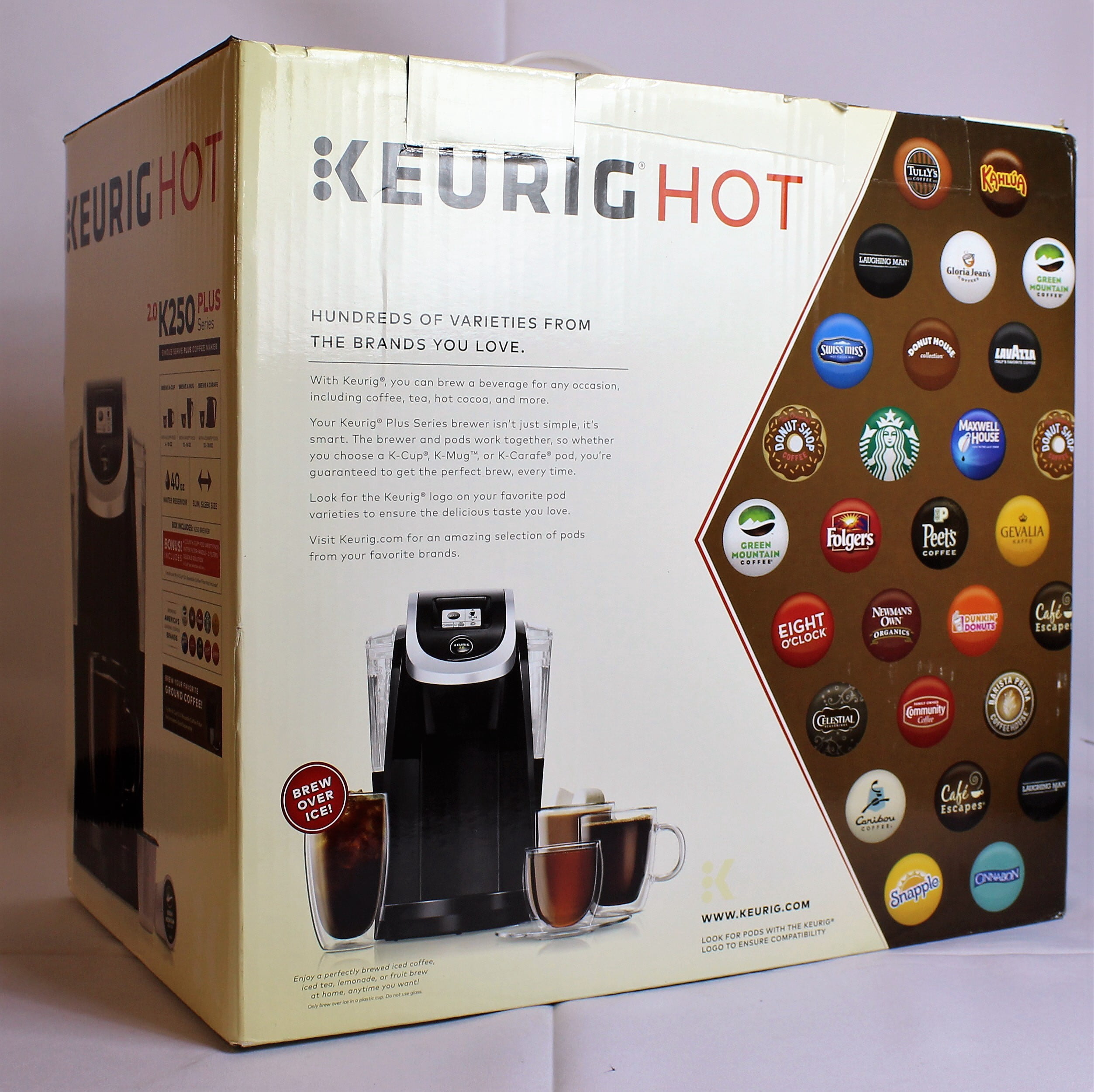 NEW K250 Keurig 2.0 Brewer - Black