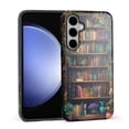 thumbnail image 2 of FKBRCL4U Compatible with Samsung Galaxy S24 Case Retro Vintage Dark Bookshelf Plants Pattern for Girl Full Body Design Soft Silicone Drop Shock Scratch Protection, 2 of 7