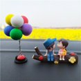 thumbnail image 5 of Preciosa pareja de niños y niñas, decoración para coche, linda figura de acción besándose, tablero de instrumentos del coche, decoración interior de la habitación del hogar, regalo de cumpleaños, 5 of 5
