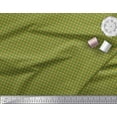 thumbnail image 2 of Soimoi Green Rayon Fabric Square Geometric Fabric Prints By Yard 56 Inch Wide, 2 of 3