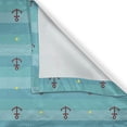 thumbnail image 4 of Ambesonne Aqua Window Valance, Anchor Nautical Dotted, 54" X 18", Multicolor, 4 of 5