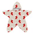 thumbnail image 4 of Otqutp Infant Flannel Hooded Romper Cute Print Star Shape Zip Up Crawling Suit Newborn Christmas Clothes Fall Winter Warm Outfits, 4 of 5