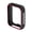 Black fight red, variant on Necvior For Watch 2/3 42mm Shockproof-Anti-scratch Cover Silica-Shell Bumper-Case Sleeve