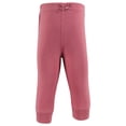 thumbnail image 3 of Hudson Baby Girls Cotton Pants and Leggings, Black Mauve, Preemie, 3 of 6