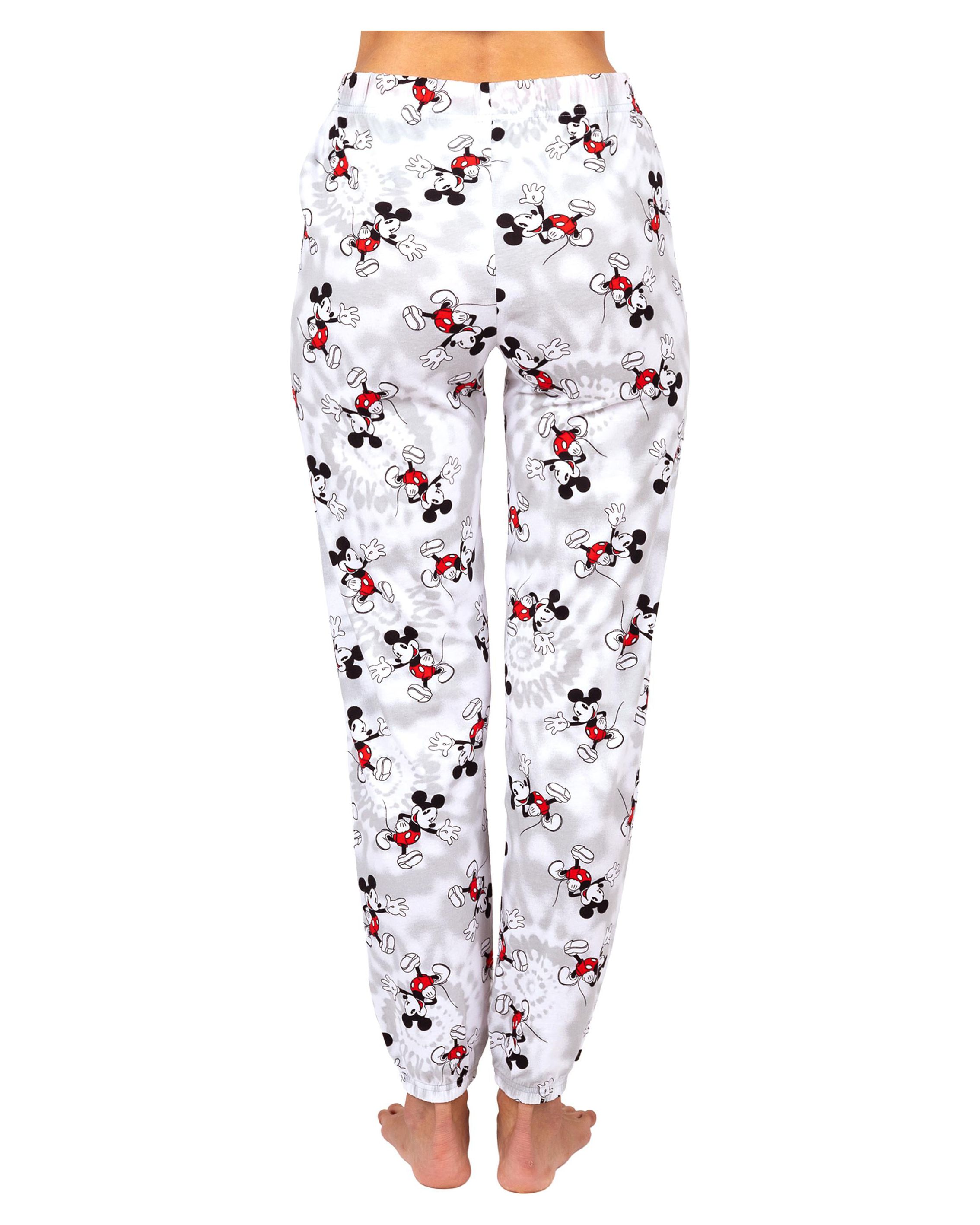 Disney Mickey Mouse Womens Pajama Pants, Sleepwear Bottoms, Classic Mickey, Size: M - image 5 of 5