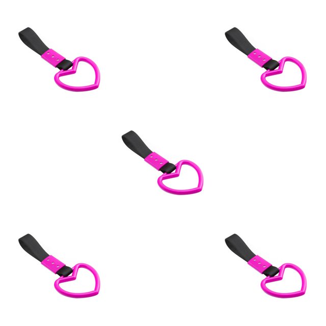 Sidaley Modificación del anillo de advertencia del coche Componentes exteriores Universal Tamaño pequeño En forma de corazón Parachoques Type2 NO2
