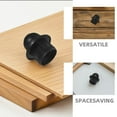 thumbnail image 3 of PEACNNG 2 Pcs E26 Light Sockets Black Medium Screw Base Retro Lamp Holder Replacement Diy Making Light Bulbs Socket Covers Pendant Lamp Holder For Home, 3 of 8