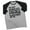 T-Shirt Heather Grey, variant on GYMISH Raglan Rest Between Sets Workout T-Shirt for Men – Funny Gym Shirt, Mens Gym TShirt, Gym Clothes for Men, Athletic Workout Wear