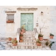thumbnail image 2 of Murdock, Ramona 18x15 White Modern Wood Framed Museum Art Print Titled - Sassi Italy Doorway II, 2 of 4