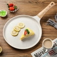 thumbnail image 2 of Utensilios de cocina WIURAY, sartén para crepas Onstick con espátula, revestimiento de 9.5 pulgadas, sartén plana para tortillas Tawa Dosa, compatible con todas las estufas., 2 of 7