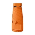 thumbnail image 2 of Travel Umbrella Sun Protection Easy Grip for Walking Adults Kids Backpacking Orange, 2 of 8