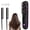 black, variant on Portable Wireless Hair Straightener Comb | USB Charging, 3-speed Temperature Control, Negative Ion Technology, Long-lasting Luster, LED Display