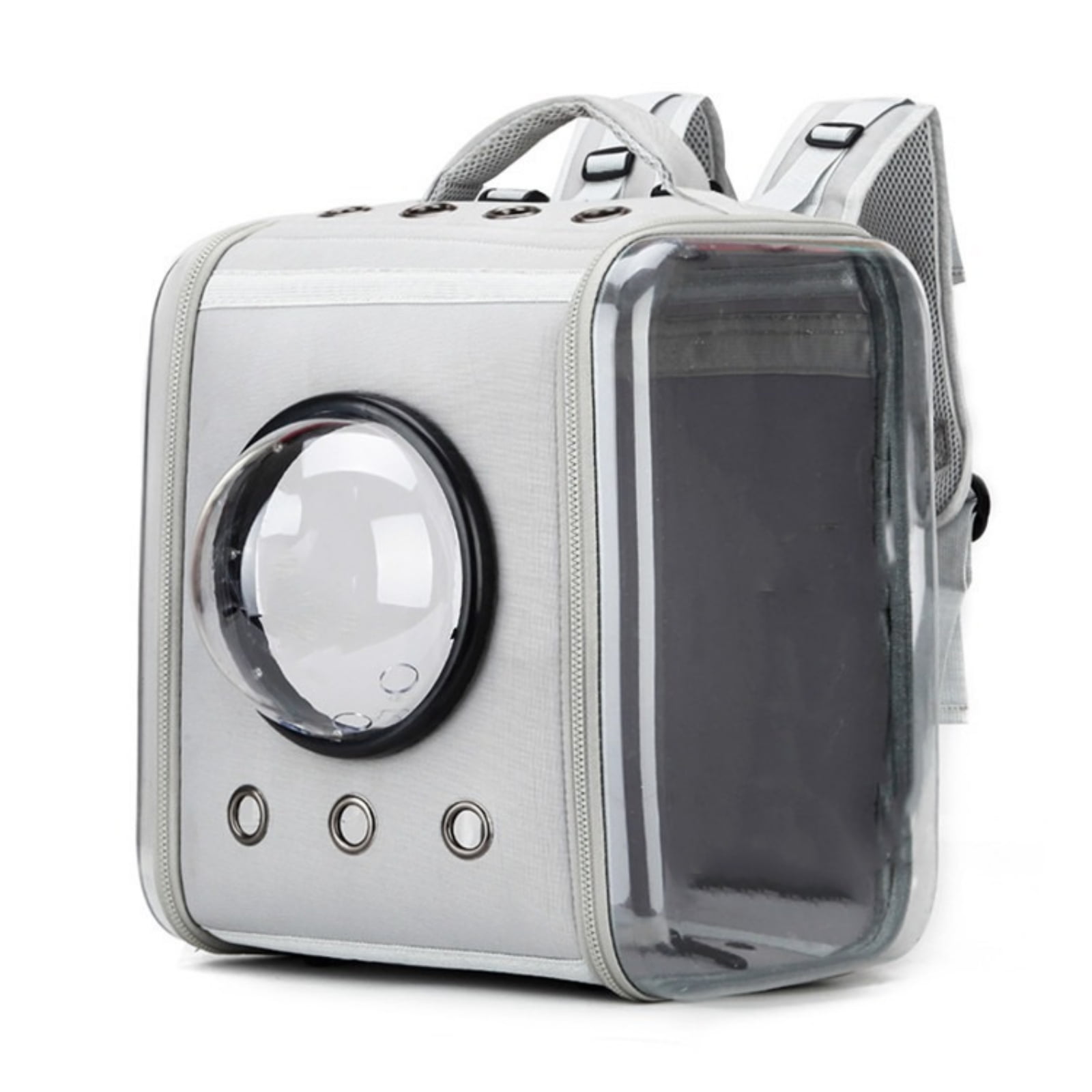 amagogo 1 Transparent Cat Backpack Carrier Breathable Mesh Ventilation for Outdoor Adventures Small Pets