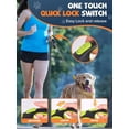 thumbnail image 4 of Retractable Dog Leash with LED Flashlight, Douexio Upgrade 3 in 1 Dog Leash Retractable for Small Medium Dogs Up to 66 lbs, 16ft, Anti-Slip Handle, 4 of 6
