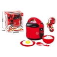 thumbnail image 5 of 6 unids/set cocina juego de simulación arrocera con luz y sonidos aprendizaje temprano juguete de cocina preescolar regalo para niños, 5 of 5