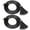 Black, variant on DEWENWILS 2-Pack 10 FT Outdoor Extension Cord for Outside with 3 Outlets 16 AWG Extension Cord Splitter 3 Prong Grounded Weatherproof