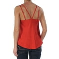 thumbnail image 2 of Rachel Roy Womens Erica Satin Tank Top, Orange, X-Small, 2 of 2
