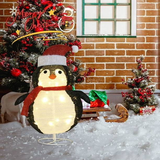 Muñeco pinguino navideño hotsell