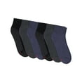 thumbnail image 3 of Hanes Ankle Socks 6-Pack Mens Max Cushion, Wicking Cool ComfortBlend, 3 of 7