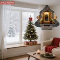 thumbnail image 3 of Metal Hanging Christmas Tree-Shaped Wind Decorations - Festive Garden Spinners for Yard Charming Holiday Ornament Design, 3 of 7