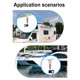 thumbnail image 5 of Para Soporte Poste StarLink Soportes Gen 3 Portaequipajes Techo Reutilizable Blanco, 5 of 9