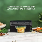 FoodSaver Elite All-in-One Liquid+ Vacuum Sealer with Bags and Roll, Black