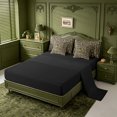 thumbnail image 3 of meiyoeat Boys Personalized Camo Gift 7-Piece King Bedding For Kids,Outdoor Camouflage Monogrammed B King Bed in a Bag,Black Reversible, 3 of 7