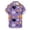 j40-Purple, variant on LIIPEE Halloween Graphic Shirt For Men Short Sleeve Turn Down Collar Button Up Shirts Male Comfortable Breathable Party Tops,M
