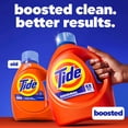 thumbnail image 6 of Tide Laundry Detergent Liquid with 6X Boosted Cleaning Power, Original Scent, 29 fl oz, 23 Loads, 6 of 15