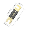 thumbnail image 2 of Fusible ANL de 175 Amp para DC 32 Volt para amplificador de audio de automóvil, reemplazo de inversor, metal negro, 5 piezas, 2 of 5