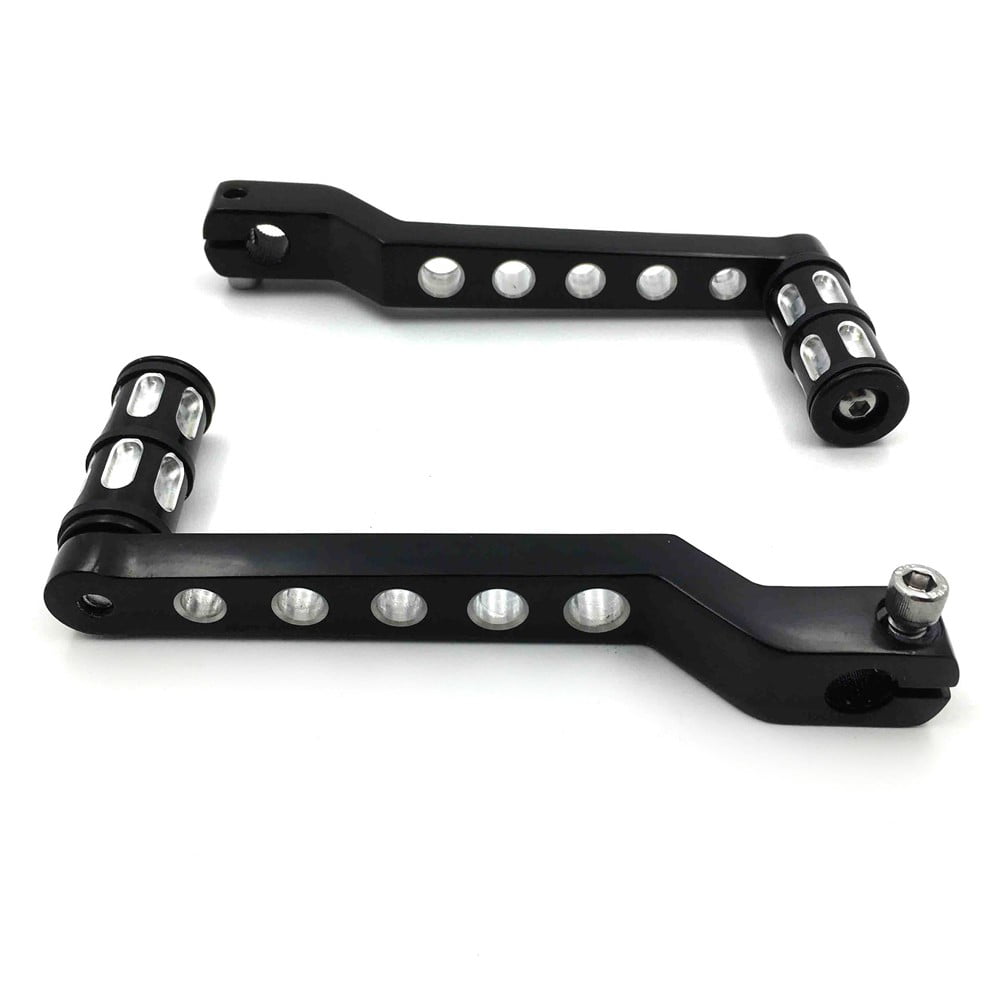 Frames & Fittings Knuckles Black Motorcycles Aluminum Shifter Peg Universal for Harley Softtail Dyna Road King 1988-Up 8Mm Shift Peg