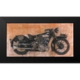 thumbnail image 2 of Moschetta, Dario 18x11 Black Modern Framed Museum Art Print Titled - Brough Superior, 2 of 5
