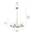 thumbnail image 5 of Kichler Lighting - Winslow - 6 Light Large Chandelier In Industrial Style-16.5, 5 of 9