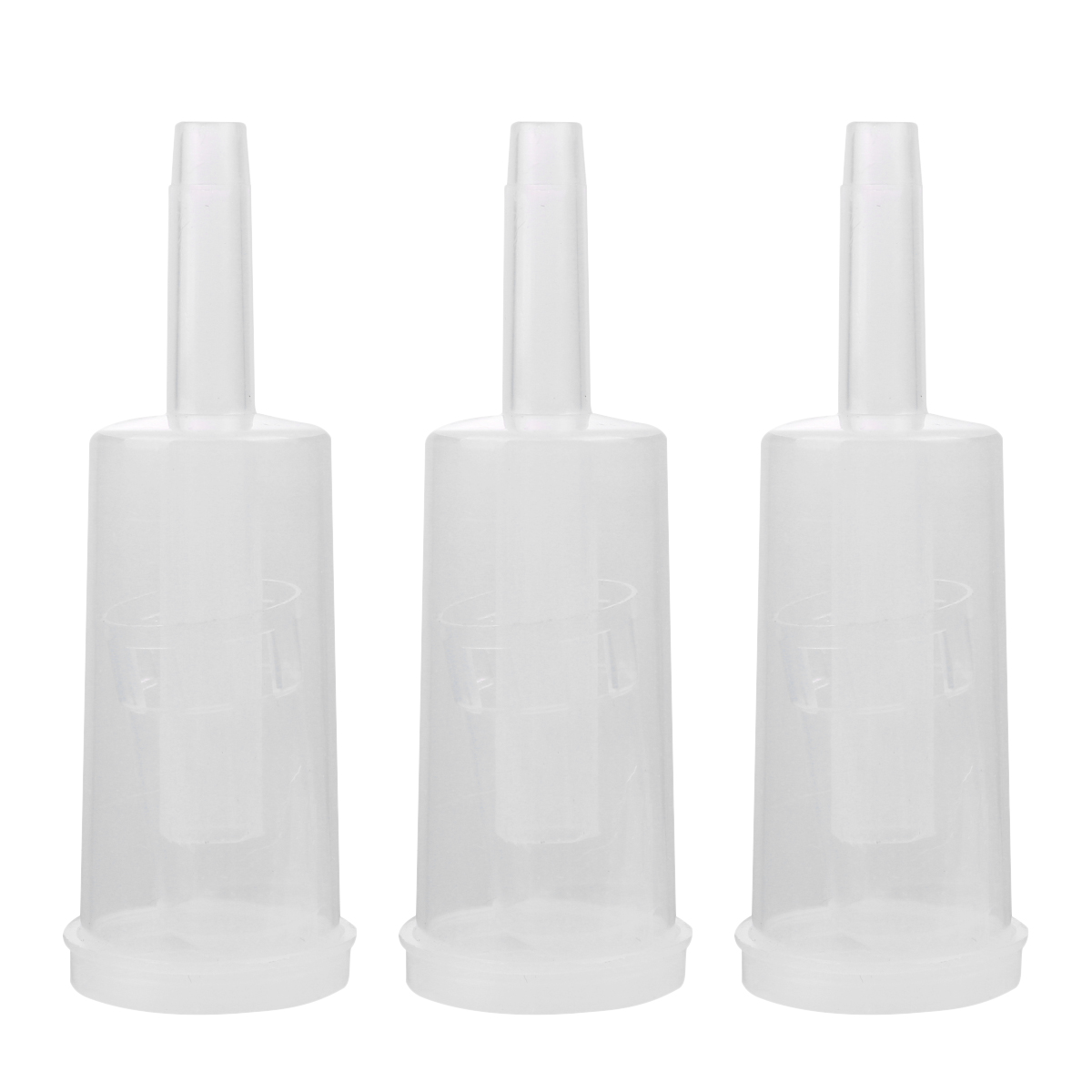 3pcs Plastic Airlock Home Brew Oneway Fermentation Airlocks for Preserving Brewing Making Wine