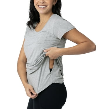 Kindred Bravely Everyday Maternity & Nursing T-shirt | White
