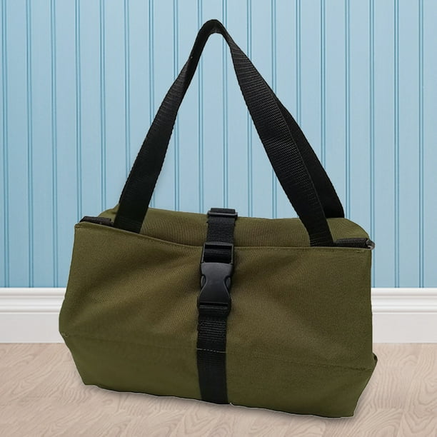 Bolsa De Herramientas Enrollable Estuche de herramientas portatil Estuche de lona para herramientas para carpintero electricista verde militar Wdftyju Libre de BPA Walmart en linea