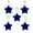 C, variant on 5PC Reflective Star Pendant 2.2x2.2 Inch PVC Safety Keychains for Backpack Riding Night Walking Running
