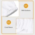 thumbnail image 2 of Mens Bath Wraps Towel Shower Wraps Towel Adjustable Body Spa Towels After Shower Wraps With Snap Closure For Shower Spa College Bath Dorm Room, 2 of 4