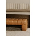 thumbnail image 6 of Moe's Home Collection Verity Bench Leather Brown, 6 of 7