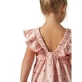 thumbnail image 5 of Modern Moments Toddler Girl Ruffle Sleeve Dress with RicRac Trim, Sizes 12M-5T, 5 of 14